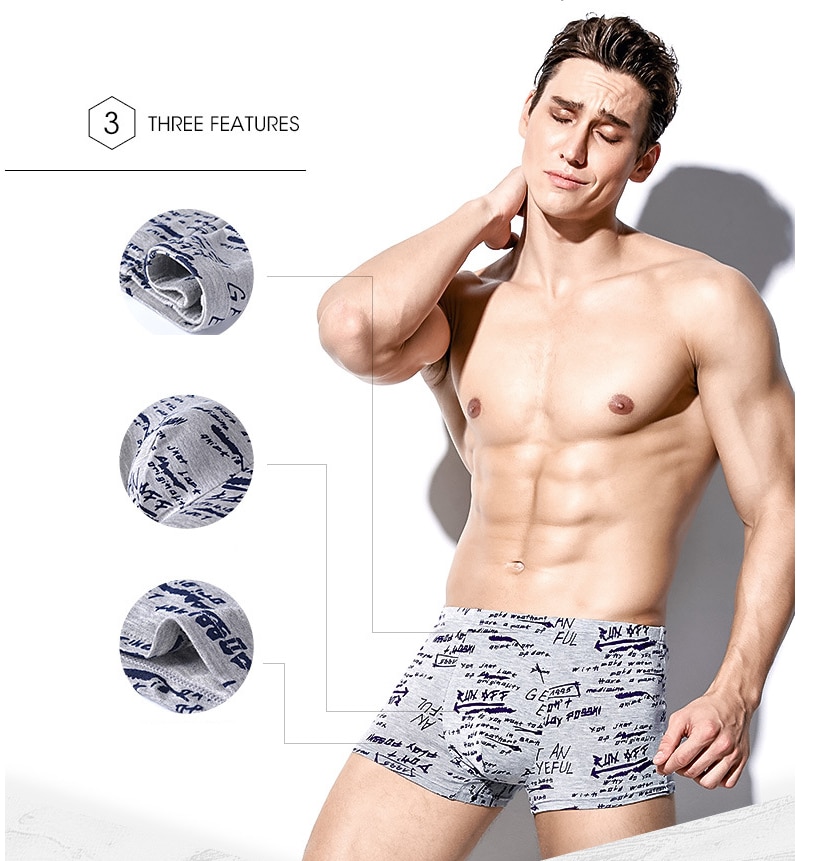 Men's Boxers 4 pcs Set