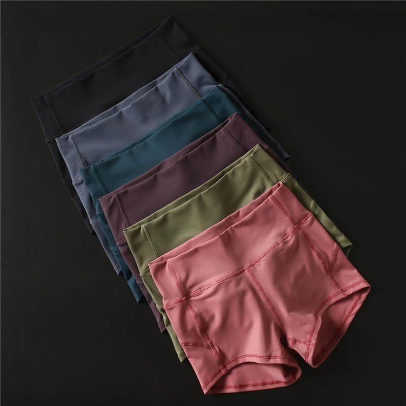 Women's Colorful Fitness Compression Shorts