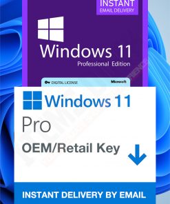 Original Microsoft Windows 11 Genuine Free for Lifetime Lifetime Activation Key OEM Retail License