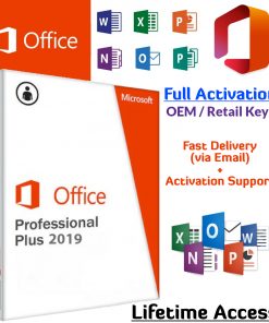 Microsoft Office Professional Plus (2019) - Activation Key (1-PC) | Genuine Software License