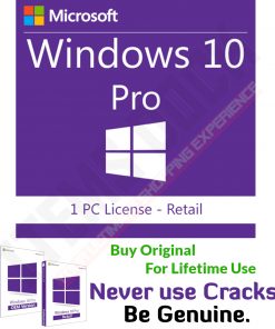 Original Microsoft Windows 10 Genuine Lifetime Activation Key OEM Retail License